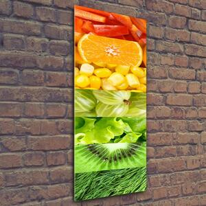 Vertikální Fotoobraz na skle Ovoce a zelenina osv-102085174