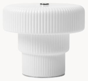 Ručně foukaná přenosná stolní LED lampa Ripple, stmívatelná