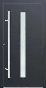 Hliníkové vchodové dveře FM Turen Premium P90 M01 antracit/bílá RAL7016/9016