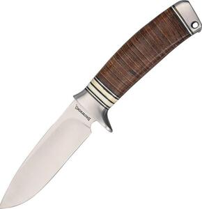 MujNuz.cz Browning Knife BRK Stacked Leather Handle
