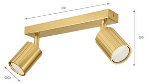 Brilagi - Bodové svítidlo CRISPINA 2xGU10/10W/230V zlatá