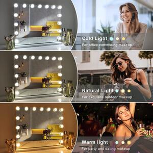 Hollywood zrcadlo s LED žárovkami - Victoria