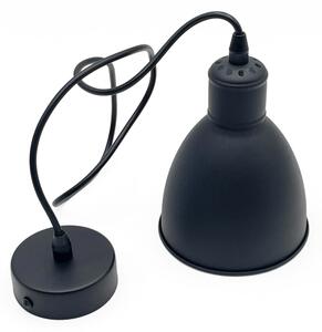 Brilagi - LED Lustr na lanku RIDDY 1xE27/60W/230V černá