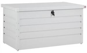 Kovový úložný box METALBOX, 385L, 120×62×63 cm, šedá Gardebruk