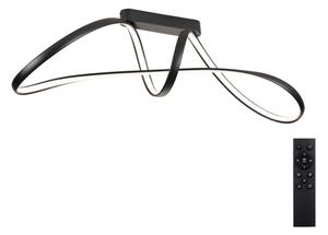 Brilagi-LED Stmívatelný přisazený lustr TWISTER LED/60W/230V 3000-6000K černá+DO
