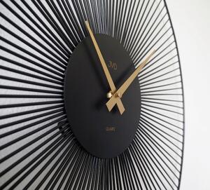 JVD Černé designové exkluzivní nástěnné hodiny JVD HJ101 (POŠTOVNÉ ZDARMA!!)