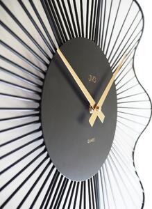 JVD Černé designové exkluzivní nástěnné hodiny JVD HJ100 (POŠTOVNÉ ZDARMA!!)