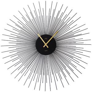 JVD Černé designové exkluzivní nástěnné hodiny JVD HJ102 (POŠTOVNÉ ZDARMA!!)