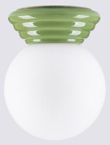 Sollux SL.1894 - Koupelnové nástěnné svítidlo ZORI 1xG9/8W/230V IP44 zelená
