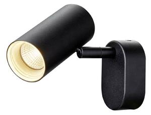 BIG WHITE SLV NOBLO nástěnné a stropní svítidlo, jednoduché, kulaté, 2700K, 6W, PHASE, 32°, černé 1008718