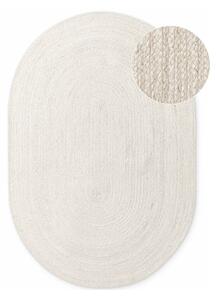 Krémový oboustranný/ručně tkaný jutový koberec 160x230 cm Braided – Hanse Home