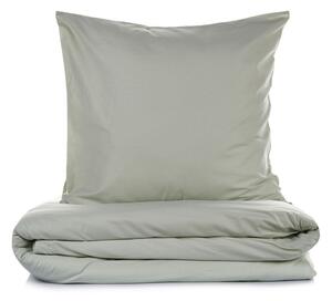 Šalvějově zelené povlečení na jednolůžko 200x140 cm Plain – Mijolnir