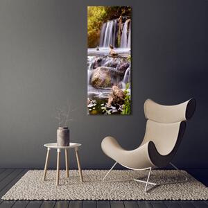 Vertikální Vertikální Foto obraz na plátně do obýváku Vodopád ocv-104331347