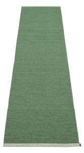 Zelený vnitřní a venkovní běhoun 60x250 cm Mono Leaf Oregano – Pappelina