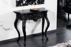 Konzolový stolek VENICE BLACK 85 CM Nábytek | Doplňkový nábytek | Konzolové stolky