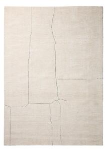 Krémový ručně tkaný koberec 200x300 cm Lisdan – Kave Home