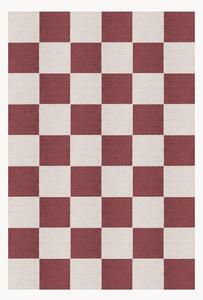 Ručně tkaný jutový koberec's nízkým vlasem Chess Flatweave