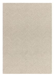 Krémový ručně tkaný koberec s příměsí vlny 120x170 cm Theodore Chevron – Asiatic Carpets
