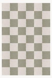 Ručně tkaný jutový koberec's nízkým vlasem Chess Flatweave