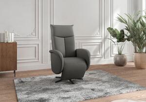 RELAXAČNÍ KŘESLO, kůže, antracitová Sit & More - Online Only křesla & taburety, Online Only