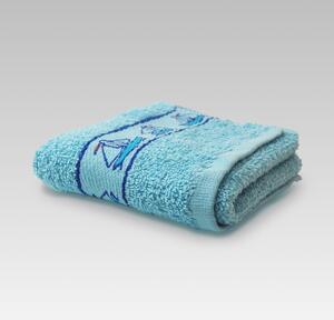 Dobrý Textil Dětský ručník s motivy 30x50 - Modrá | 30 x 50 cm