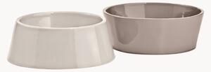 Sada porcelánových misek pro domácí mazlíčky Doppio, 2 díly, různé velikosti