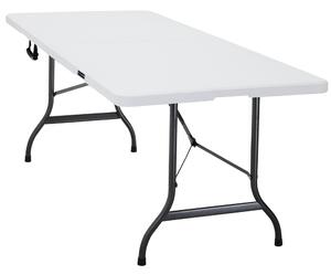 Skládací stůl bílý - 183x76cm
