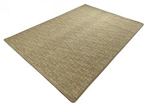 Kusový koberec Alassio zlatohnědý 200x200 cm