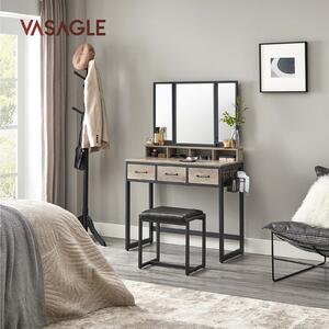 VASAGLE Toaletní stolek Industry - 90x40x141 cm