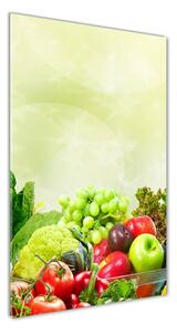 Vertikální Fotoobraz na skle Zelenina a ovoce osv-105452592