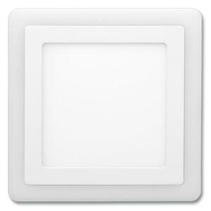 Led panel Ecolite Duo - bílá, 24,5 cm, 18+6W