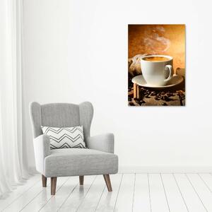 Vertikální Foto obraz na plátně Hrnek kávy ocv-105584026