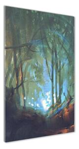 Vertikální Foto obraz sklo tvrzené Mytický les osv-105744602