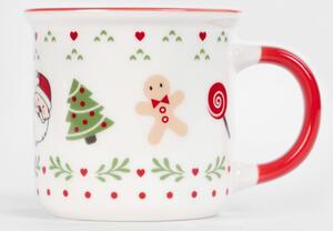 Vánoční porcelánový hrnek Christmas Motifs 400 ml Homla