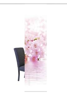 Home Wohnideen Dekorační panelová záclona, potištěná, Orcidia, Růžová