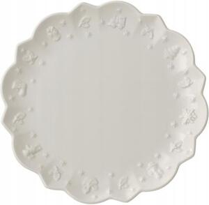 Salátový talíř Villeroy&Boch bílý porcelánový 23 cm kulatý