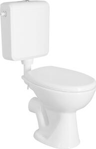 CREAVIT WC kombi, dvojtlačítko 3/6l, zadní odpad, bílá TP3304
