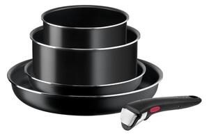Hliníková sada nádobí 5 ks INGENIO EASY COOK & CLEAN BLACK L1549043 – Tefal