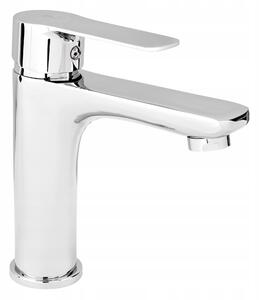 Stojánková umyvadlová baterie AQUI BATHROOM stříbrná