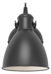 Eglo 55261 - Nástěnná lampa PRIDDY 1xE27/40W/230V černá