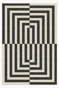 Pratelný koberec's nízkým vlasem Op Art by Jonathan Adler