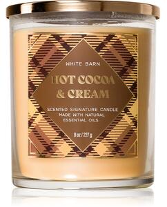 Bath & Body Works Hot Cocoa & Cream vonná svíčka 227 g