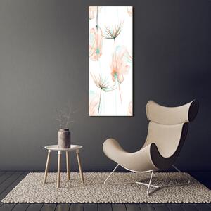 Vertikální Foto obraz sklo tvrzené Polní květiny osv-106864400