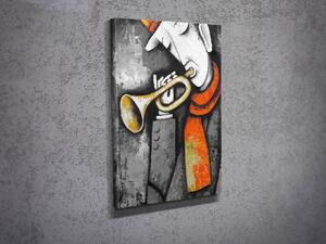 ASIR Obraz na plátně TRUMPETISTA 30 x 40 cm