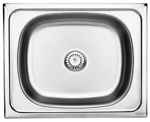 DEANTE - Techno nerez satin - Nerezový dřez, 1 - bowl ZEU_010A
