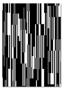 Vertikální Fotoobraz na skle Černo-bílé linie osv-107133288