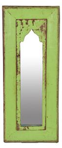 Zrcadlo v rámu z teakového dřeva, 20x2x49cm