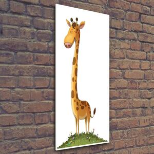 Vertikální Moderní skleněný obraz z fotografie Žirafa osv-107553250