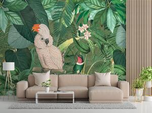 Fototapeta Papoušci v tropech - Andrea Haase Materiál: Vliesová, Rozměry: 200 x 140 cm