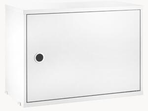 Skříňka pro modulární regálový systém's otočnými dveřmi String System
